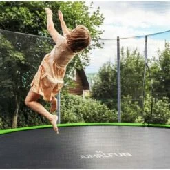 Trampoline De Jardin ø 305 Cm- 10FT- Filet Intérieur, Matelas De Protection Et Echelle -Pas Cher Clair Jardin Magasin 54495604 5