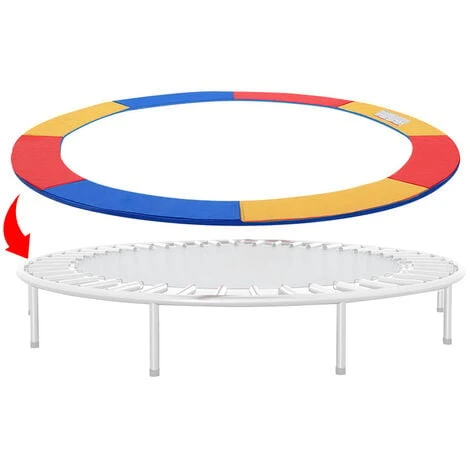 Hengda Coussin De Protection Pour Trampoline Coloré 305 Cm 1 Hengda Coussin De Protection Pour Trampoline Coloré 305 Cm
