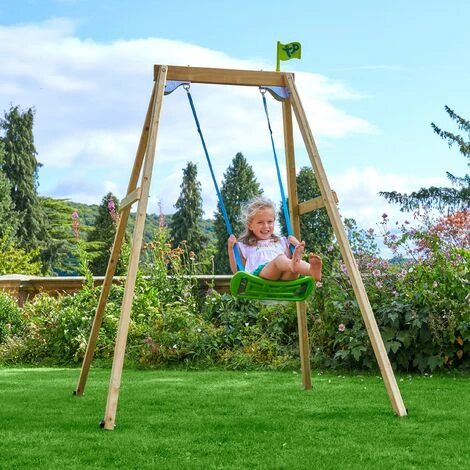 Portique Bois Tp Forest Pour Enfants Avec Agres Balancoire Tp Rapide - Norme Fsc Dim L156 X L183 X H209 2 Portique Bois Tp Forest Pour Enfants Avec Agres Balancoire Tp Rapide - Norme Fsc Dim L156 X L183 X H209 – Image 2