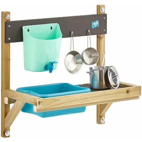 Maisonnette En Bois Tp Refuge Pour Enfants Avec Mud Kitchen Early Fun Inclus Avec Acc De Jeux - Fsc Dim L149 X L90 X H146 3 Maisonnette En Bois Tp Refuge Pour Enfants Avec Mud Kitchen Early Fun Inclus Avec Acc De Jeux - Fsc Dim L149 X L90 X H146 – Image 3