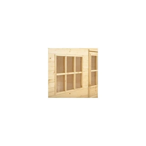 Maisonnette En Bois Tp Refuge Pour Enfants - Norme Fsc Dim L118 X L90 X H146 4 Maisonnette En Bois Tp Refuge Pour Enfants - Norme Fsc Dim L118 X L90 X H146 – Image 4