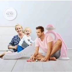 Yoleo Toboggan Pour Enfants, Toboggan Amusant Avec Panier De Basket, Jeu D'Extérieur Et L'Intérieur Pour Pour Bébé , 115 X66 X125cm(jusqu'à 25 Kg), Rose 9 Yoleo Toboggan Pour Enfants, Toboggan Amusant Avec Panier De Basket, Jeu D'Extérieur Et L'Intérieur Pour Pour Bébé , 115 X66 X125cm(jusqu'à 25 Kg), Rose -Pas Cher Clair Jardin Magasin 54917341 5