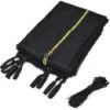 COSTWAY Filet De Sécurité Pour Trampoline Ø427 Cm Avec 8 Poteaux Fermeture Eclair Double Et Boucles De Protection Intérieur/Extérieur