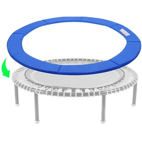 VINGO Trampoline Bord Couvre Trampoline Ressort Housse De Protection Latérale ø305cm Bleu 1 VINGO Trampoline Bord Couvre Trampoline Ressort Housse De Protection Latérale ø305cm Bleu