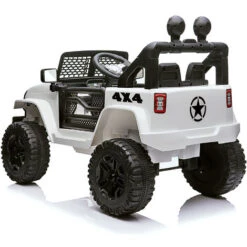 Voiture électrique 2 Places 12 V + Télécommande 2.4G, 2 Moteurs Pour Enfants 3 à 8 Ans, 3-5 Km/h Avec Klaxon, Lumières LED, Blanc 8 Voiture électrique 2 Places 12 V + Télécommande 2.4G, 2 Moteurs Pour Enfants 3 à 8 Ans, 3-5 Km/h Avec Klaxon, Lumières LED, Blanc -Pas Cher Clair Jardin Magasin 57271912 4