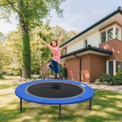 SWANEW Trampoline Bord Couvre Trampoline Ressort Housse De Protection Latérale ø305cm Bleu -Pas Cher Clair Jardin Magasin 57503962 5