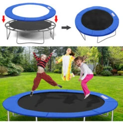 Randaco Coussin De Protection Des Ressorts Pour Trampoline 305 Cm Multicolore - Bleu 9 Randaco Coussin De Protection Des Ressorts Pour Trampoline 305 Cm Multicolore - Bleu -Pas Cher Clair Jardin Magasin 58741817 5