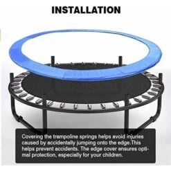LYCXAMES -- Coussin De Protection Des Ressorts Pour Trampoline, 366cm Housse De Protection Résistant Aux Rayons UV Et Anti Déchirure, 27cm De Large Rechange Couverture De Ressorts 7 LYCXAMES -- Coussin De Protection Des Ressorts Pour Trampoline, 366cm Housse De Protection Résistant Aux Rayons UV Et Anti Déchirure, 27cm De Large Rechange Couverture De Ressorts -Pas Cher Clair Jardin Magasin 59951784 3