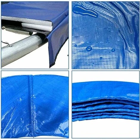 LYCXAMES -- Coussin De Protection Des Ressorts Pour Trampoline, 366cm Housse De Protection Résistant Aux Rayons UV Et Anti Déchirure, 27cm De Large Rechange Couverture De Ressorts 5 LYCXAMES -- Coussin De Protection Des Ressorts Pour Trampoline, 366cm Housse De Protection Résistant Aux Rayons UV Et Anti Déchirure, 27cm De Large Rechange Couverture De Ressorts – Image 5