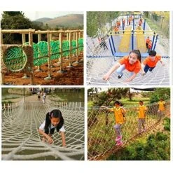 Barrières De Lit Lit Bébé Anti Chute Lit Superposé Protection Filet De Sécurité Escalier Protecteur Escalier Balcon Fenêtres Porte Rampe Voiture Trampoline Parc Parc Clôture De Rail Enfant(Size:1x1m) -Pas Cher Clair Jardin Magasin 64128749 5