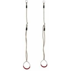 Kit 3 Accessoires Balançoire + Anneaux De Gym + Trapèze -Pas Cher Clair Jardin Magasin 730840 4