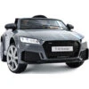 Voiture électrique Pour Enfant, Audi TT RS 12V Avec 2 Moteurs De 30 W, Télécommande 2,4 G, 3-5 Km/h, Lumières LED, Klaxon Réaliste, Musique, Bluetooth, Pour Enfants De 3 à 6 Ans, Capacité De Charge 30