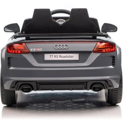 Voiture électrique Pour Enfant, Audi TT RS 12V Avec 2 Moteurs De 30 W, Télécommande 2,4 G, 3-5 Km/h, Lumières LED, Klaxon Réaliste, Musique, Bluetooth, Pour Enfants De 3 à 6 Ans, Capacité De Charge 30 -Pas Cher Clair Jardin Magasin 73145679 3