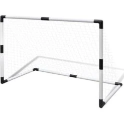 Set De But De Football Poteau Et Filet 91,5 X 48 X 61 Cm VidaXL -Pas Cher Clair Jardin Magasin 735268 2
