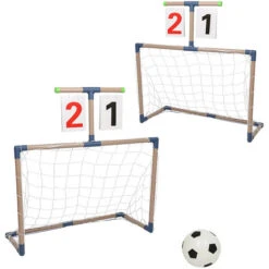 Cage De Foot - Set 1 Mini Cage De Foot Enfants - Ballon Mini Ball Inclus -Pas Cher Clair Jardin Magasin 74064085 3