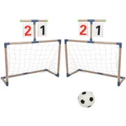 Cage De Foot - Set 1 Mini Cage De Foot Enfants - Ballon Mini Ball Inclus -Pas Cher Clair Jardin Magasin 74064085 5