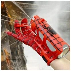 Gant De Lanceur Spiderman, Jouets De Gant D'araignée D'halloween En Plastique Cosplay Gant Lanceur De Poignet Jouets Ensemble Cadeau Pour Les Fans De Spiderman, Jouets éducatifs Pour Enfants -Pas Cher Clair Jardin Magasin 74531168 3