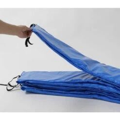 Solde- AGILITY, Coussin De Protection Trampoline, 244cm Coussin De Sécurité De Trampoline, Coussin De Protection De Ressort De Trampoline - Résistant Aux Déchirures，bleu -Pas Cher Clair Jardin Magasin 74617906 3
