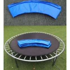 Solde- AGILITY, Coussin De Protection Trampoline, 244cm Coussin De Sécurité De Trampoline, Coussin De Protection De Ressort De Trampoline - Résistant Aux Déchirures，bleu -Pas Cher Clair Jardin Magasin 74617906 5