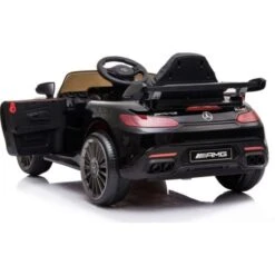 Voiture électrique Enfant - Mercedes GTR AMG - 2x25W - Noire -Pas Cher Clair Jardin Magasin 75078084 2