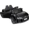 Voiture électrique Pour Enfants - Voiture à Batterie - Audi R8 Spyder - Noire