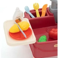 Évier Pour Enfants Mini Avec Circuit D'Eau Et Robinet D'Arrêt Robincool Basin Of Wash 45x26x39 Cm 23 Accessoires Inclus 9 Évier Pour Enfants Mini Avec Circuit D'Eau Et Robinet D'Arrêt Robincool Basin Of Wash 45x26x39 Cm 23 Accessoires Inclus -Pas Cher Clair Jardin Magasin 81223035 5