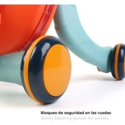 Trotteur Pour Bébés Robincool Baby Walker 43x45x52 Cm Premiers Pas Avec Blocage De Roues Couleur Orange Avec Lumière 7 Trotteur Pour Bébés Robincool Baby Walker 43x45x52 Cm Premiers Pas Avec Blocage De Roues Couleur Orange Avec Lumière -Pas Cher Clair Jardin Magasin 81223037 3
