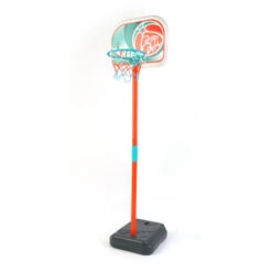 Panier De Basket Pour Enfants Robincool Basketball 33x29x88/106 Cm Pour Intérieur Et Extérieur Avec Base Rechargeable