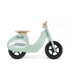 Moto D'Enfant Sans Pédales Montessori Robincool Motorbike 73x27x51 Cm Draisienne En Bois Écologique Couleur Vert