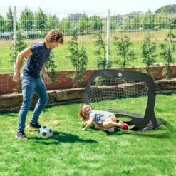 Lot De 2 Buts De Foot Pop-up 120 X 80 Cm SPEEDY GOAL -Pas Cher Clair Jardin Magasin 82179990 5