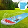 EINFEBEN Toboggan Aquatique Toboggan PVC Toboggan Intégré 5.51.45m