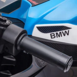 PLAYKIN Vélo électrique Pour Enfants BMW HP4 Bleu 12V Rechargeable Trike Pour Enfants +3 Ans -Pas Cher Clair Jardin Magasin 85744571 4