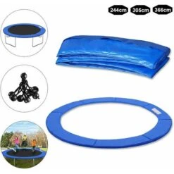Coussin De Protection à Ressort Pour Trampoline - 244cm