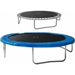 Coussin De Protection à Ressort Pour Trampoline - 244cm -Pas Cher Clair Jardin Magasin 85773443 3
