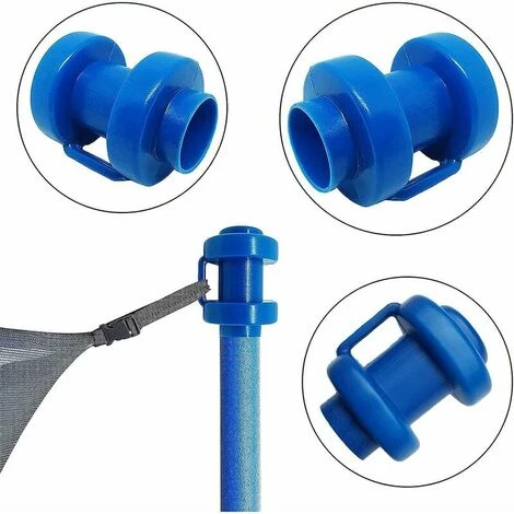 Capuchon De Protection De Protecteur De Trampoline Bouchon De Pôle De Trampoline Couverture Supérieure De Garde-corps Panda Cup 3 Capuchon De Protection De Protecteur De Trampoline Bouchon De Pôle De Trampoline Couverture Supérieure De Garde-corps Panda Cup – Image 3