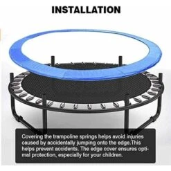 DHKLFA -- Coussin De Protection Des Ressorts Pour Trampoline 1PCS,244cm Housse De Protection Résistant Aux Rayons UV Et Anti Déchirure,26cm De Large Rechange Couverture De Ressorts -Pas Cher Clair Jardin Magasin 86521386 3