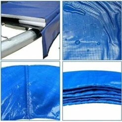 DHKLFA -- Coussin De Protection Des Ressorts Pour Trampoline 1PCS,244cm Housse De Protection Résistant Aux Rayons UV Et Anti Déchirure,26cm De Large Rechange Couverture De Ressorts -Pas Cher Clair Jardin Magasin 86521386 5