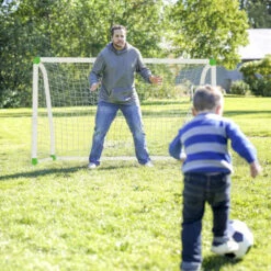 AUFUN But De Football En PVC Pour Enfants Avec Filet, Filet De Football Pour Jardin, Parc, Plage Ou Hall, 180 X 120 X 80 Cm -Pas Cher Clair Jardin Magasin 87109955 5