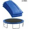 Coussin De Protection Trampoline, 244cm Coussin De Sécurité De Trampoline, Coussin De Protection De Ressort De Trampoline - Résistant Aux Déchirures，bleu