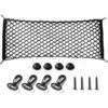Filet De Chargement Robuste Extensible, Accessoires Intérieurs De Voiture, Filet De Rangement élastique Réglable Avec Crochet Pour SUV, Voitures Et Camions (35,4 X 15,8 Pouces)