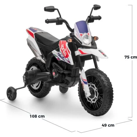 Moto APRILIA RX 12V à Batterie Pour Enfants, Permis Officiel, Télécommande, Lumières Et Sons. 3 Moto APRILIA RX 12V à Batterie Pour Enfants, Permis Officiel, Télécommande, Lumières Et Sons. – Image 3