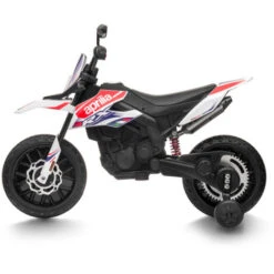 Moto APRILIA RX 12V à Batterie Pour Enfants, Permis Officiel, Télécommande, Lumières Et Sons. 8 Moto APRILIA RX 12V à Batterie Pour Enfants, Permis Officiel, Télécommande, Lumières Et Sons. -Pas Cher Clair Jardin Magasin 89380246 4