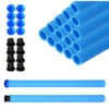Accessoires De Trampoline Lot De Tubes En Mousse Pour Trampoline De 92 Cm ，protections De Tringles Pour Trampoline，Un Ensemble De 16，Bleu HENGMEI