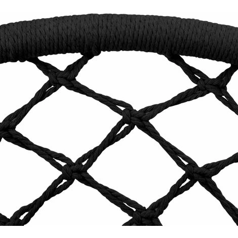 UNIQUEChaise à Bascule En Hamac 80 Cm Anthracite3,5 Kg,Magnifique & Montage Facile78306 5 UNIQUEChaise à Bascule En Hamac 80 Cm Anthracite3,5 Kg,Magnifique & Montage Facile78306 – Image 5