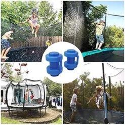 Embouts De Trampoline 8 Pièces Embouts De Tige De Filet, Pièces De Rechange De Trampoline De Diamètre 25 Mm Pour Tiges De Filet De Trampoline (bleu) -Versailles -Pas Cher Clair Jardin Magasin 90583632 4