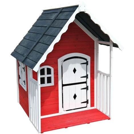 Maison De Jeux Villa Enfants Bois Véranda Maisonnette Cabane Jardin Terrasse Plein Air 2 Maison De Jeux Villa Enfants Bois Véranda Maisonnette Cabane Jardin Terrasse Plein Air – Image 2