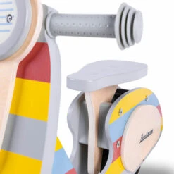 Trottinette En Bois, Rainbow Scooter, Pour Enfants Avec Siège Réglable En 3 Hauteurs, Design Exclusif, âge Recommandé +24 Mois -Pas Cher Clair Jardin Magasin 92356141 5