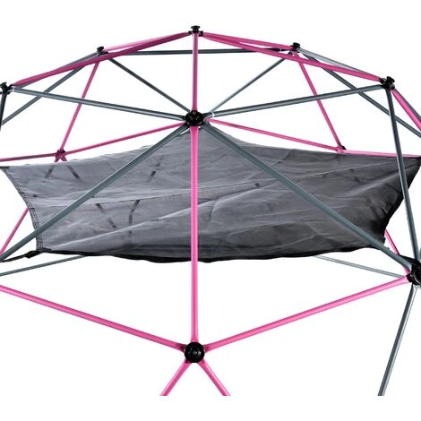 Dome D'escalade De 3 M Avec Hamac, Cadre D'escalade Pour Enfants, Dome Antidérapant Pour Jardin Intérieur Extérieur Jusqu'à 375 Kg. 2 Dome D'escalade De 3 M Avec Hamac, Cadre D'escalade Pour Enfants, Dome Antidérapant Pour Jardin Intérieur Extérieur Jusqu'à 375 Kg. – Image 2