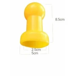 12 X Bouchons De Trampoline Capuchons De Poteau Accessoires De Trampoline 8x5cm Jaune -Pas Cher Clair Jardin Magasin 93984592 4