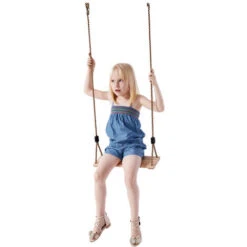 PEAK Balançoire Enfants Adulte Suspension Siège Balançoire Extérieur Arbre Jeu Porche Toboggan Extérieur Intérieur -Pas Cher Clair Jardin Magasin 94325671 4